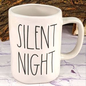 Rae Dunn SILENT NIGHT Ceramic Mug
